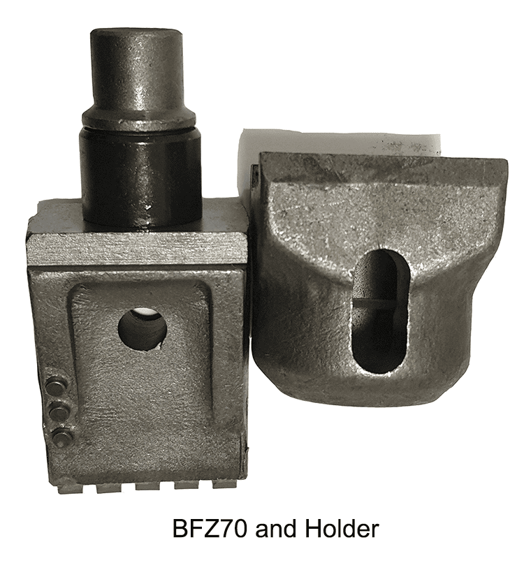 BFZ70 Flat Teeth for Rotary Drilling Bucket in Foundation Drilling