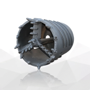 Core Barrel with Crossing Cutting