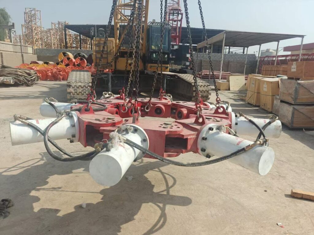 Pile Breaker On the work site