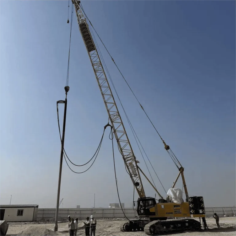 Vibro flotation equipment for ground improvement and soil compaction