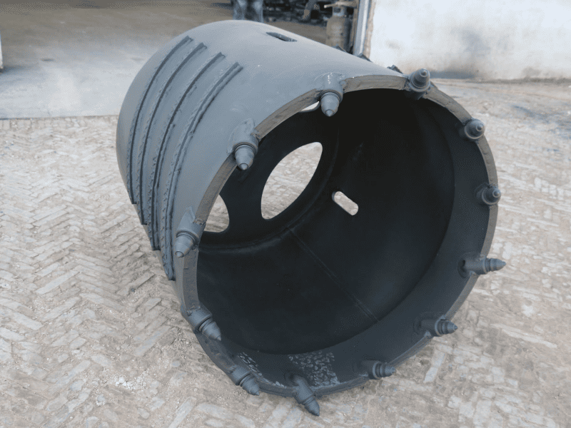 Core Barrel with Bullet Teeth