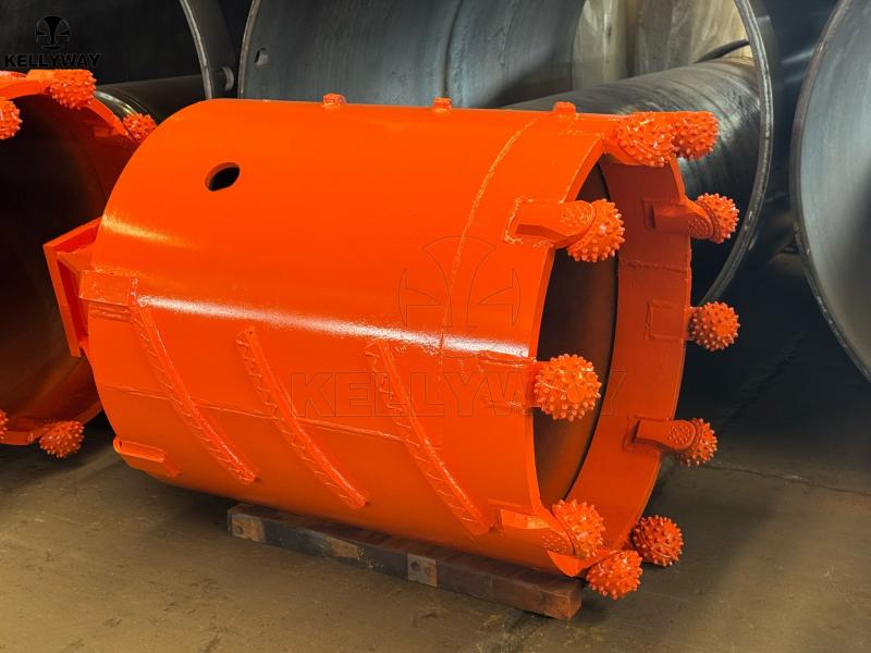 Core Barrel with Roller Bits