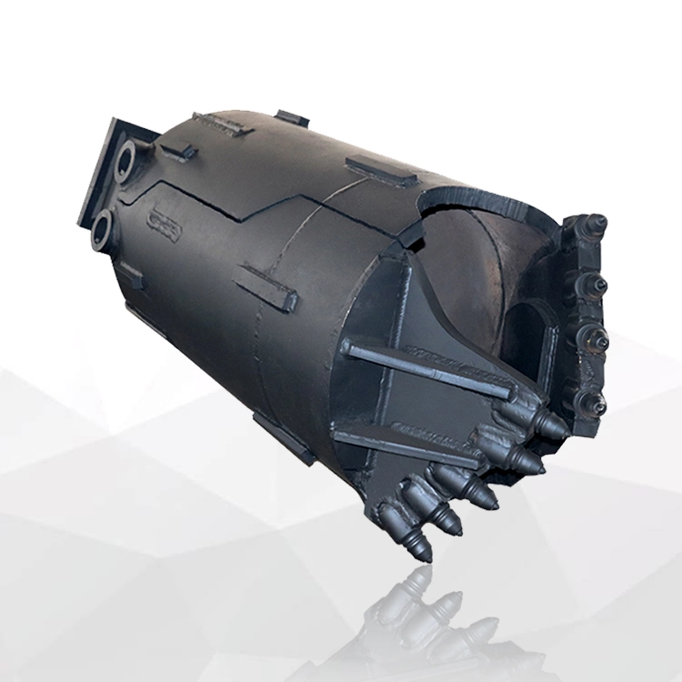 Open Body Centrifugal Rock Bucket for Rock Drilling
