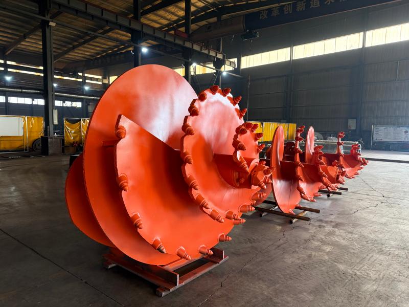 Rock Auger for deep foundation project