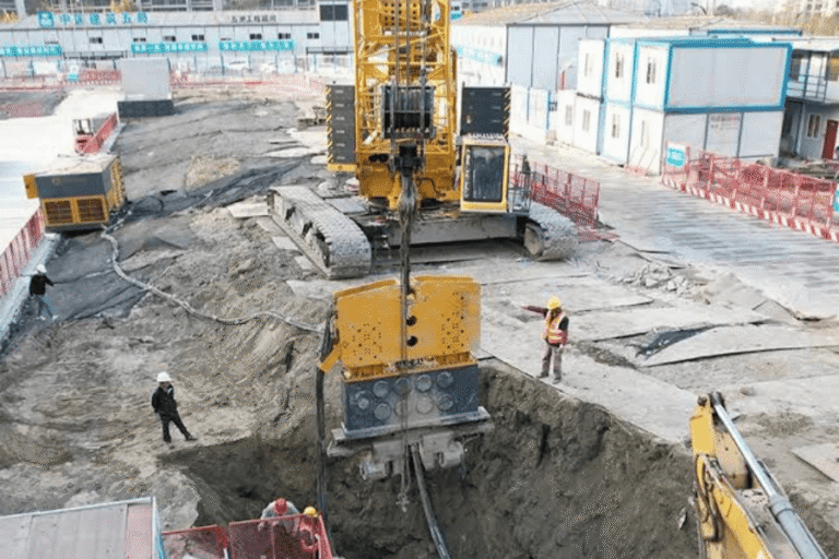 How to Choose the Right Vibro Hammer for Different Pile Types and Soil Conditions
